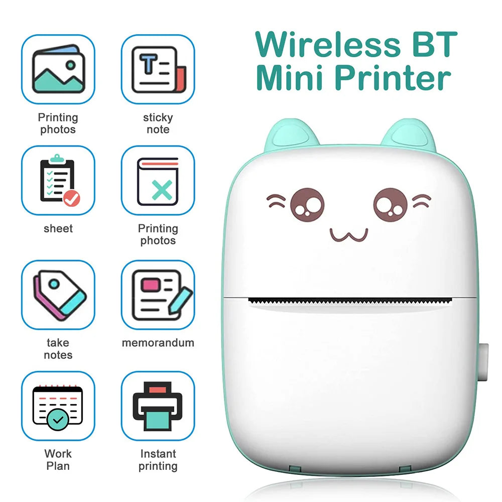 Mini impresora inhalambrica bluetooth