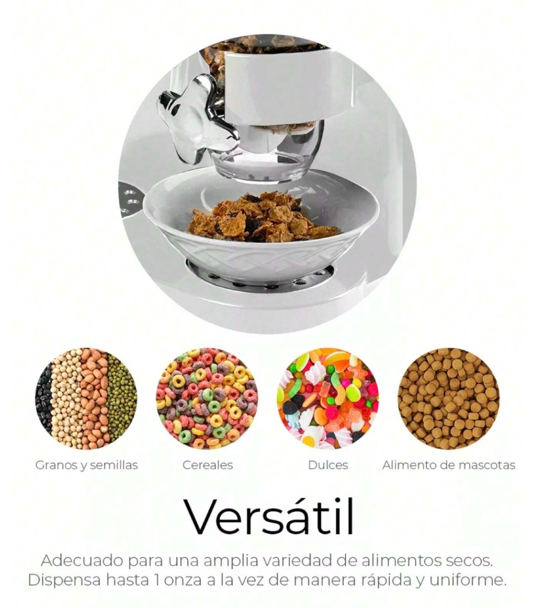 Dispensador De Cereal Doble